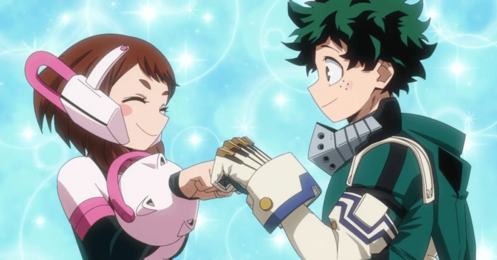 My Hero Academia: o romance de Ochaco e Deku precisa ser resolvido