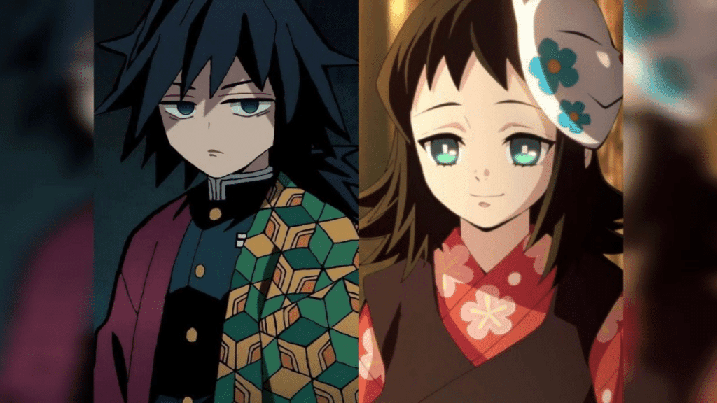 Makomo está relacionado com Giyu Tomioka em Demon Slayer