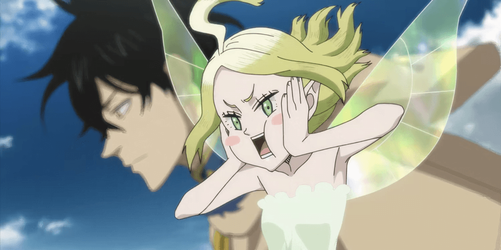 Poder mágico de Yuno em Black Clover