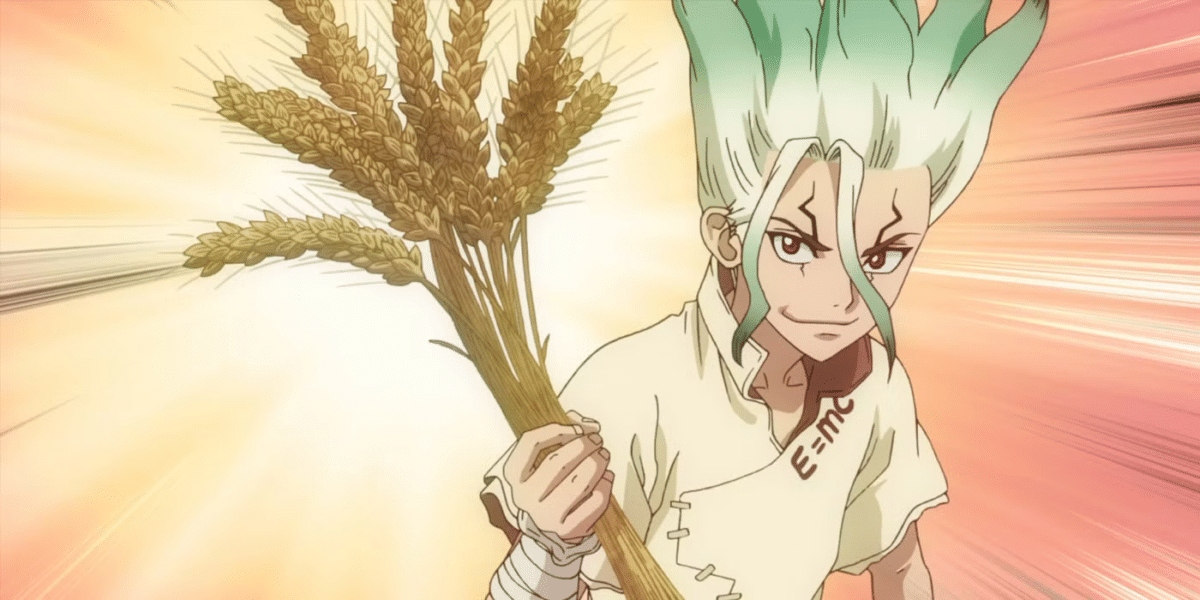 Histórico do anime Dr. Stone