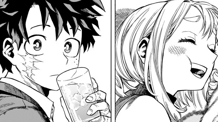 romance entre Deku e Uraraka